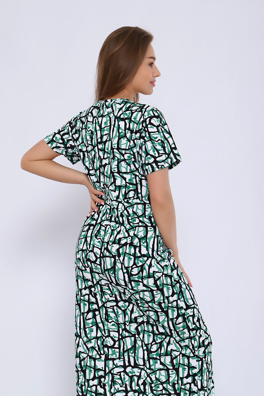 Натали Платье 580688 13194 черно-зеленый