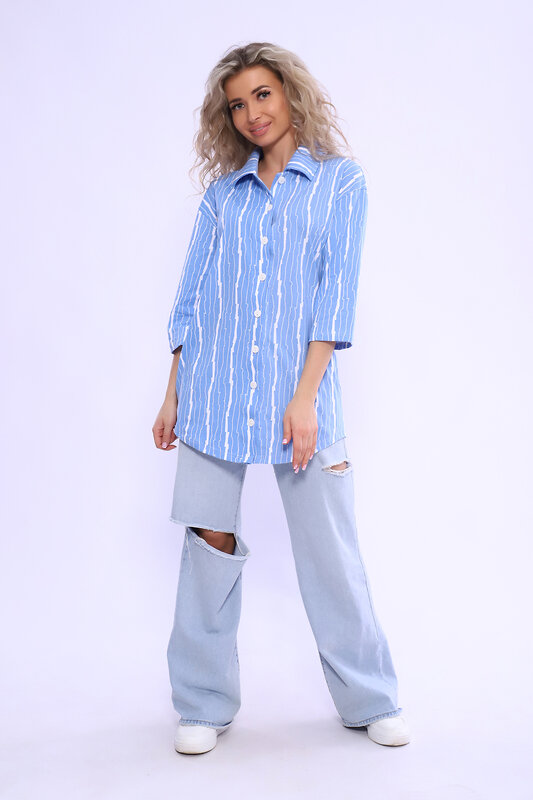 Натали Туника 580689 13191 голубой