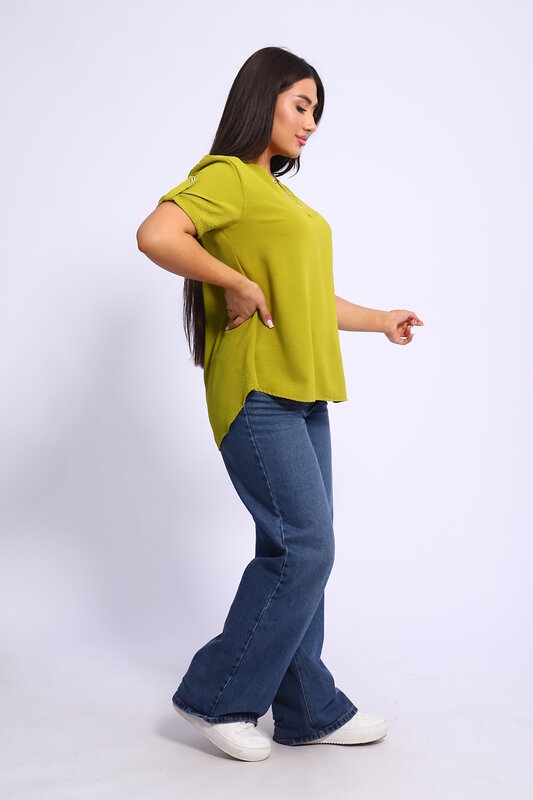 Натали Туника 580690 52343 оливковый