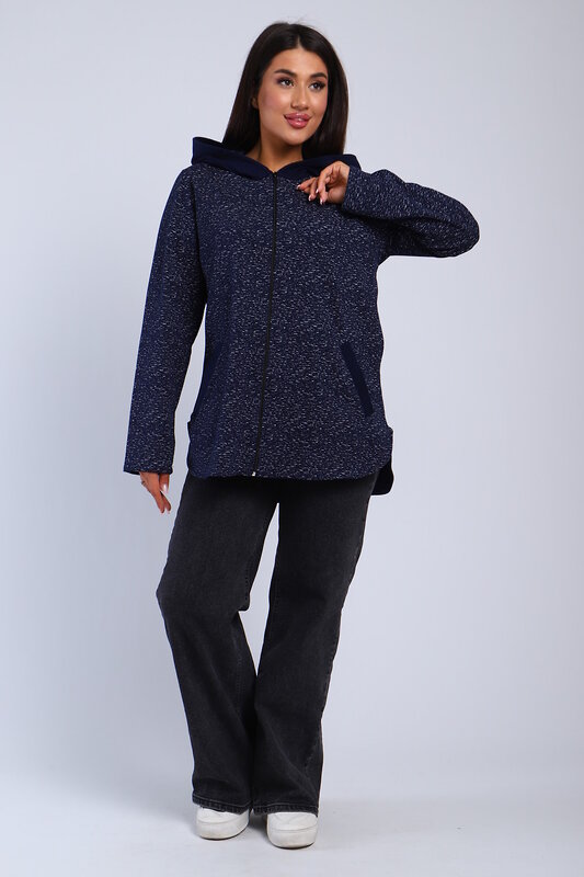 Натали Толстовка 580695 52340 темно-синий