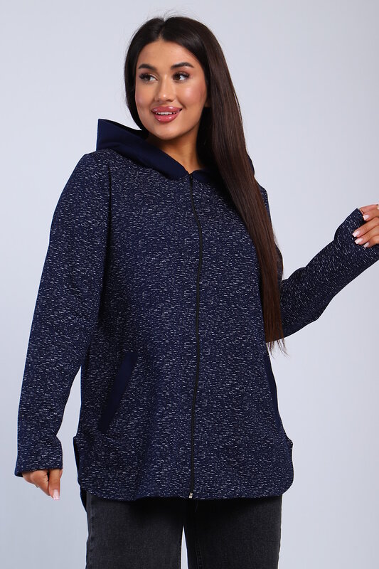 Натали Толстовка 580695 52340 темно-синий