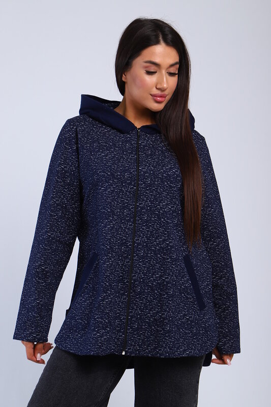 Натали Толстовка 580695 52340 темно-синий