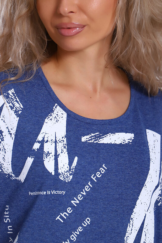 Натали Платье 580703 51109 индиго меланж