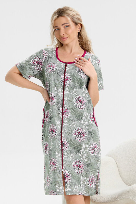 Натали Халат 580706 37002 хаки