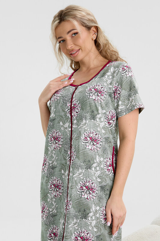 Натали Халат 580706 37002 хаки