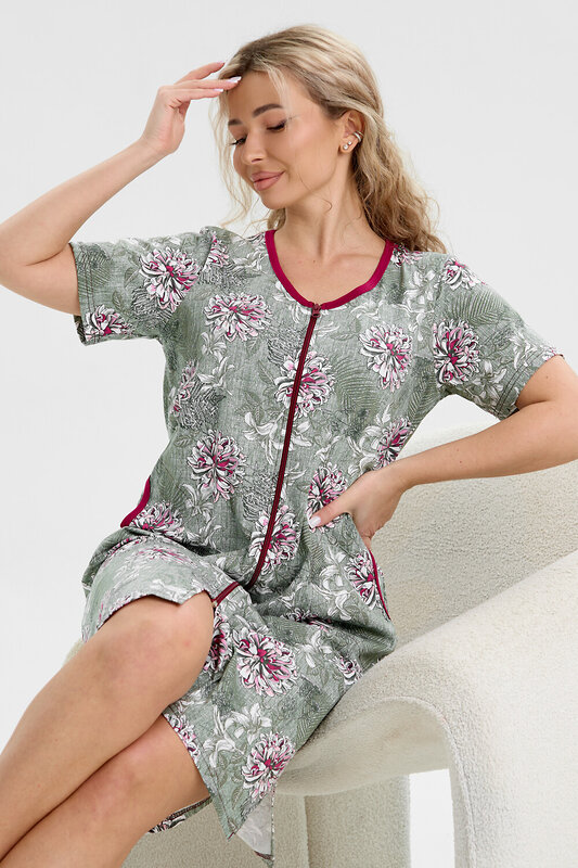 Натали Халат 580706 37002 хаки