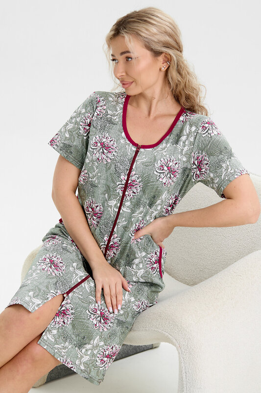 Натали Халат 580706 37002 хаки