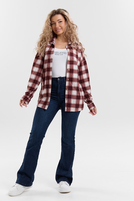 Натали Рубашка 580708 36995 коричневый