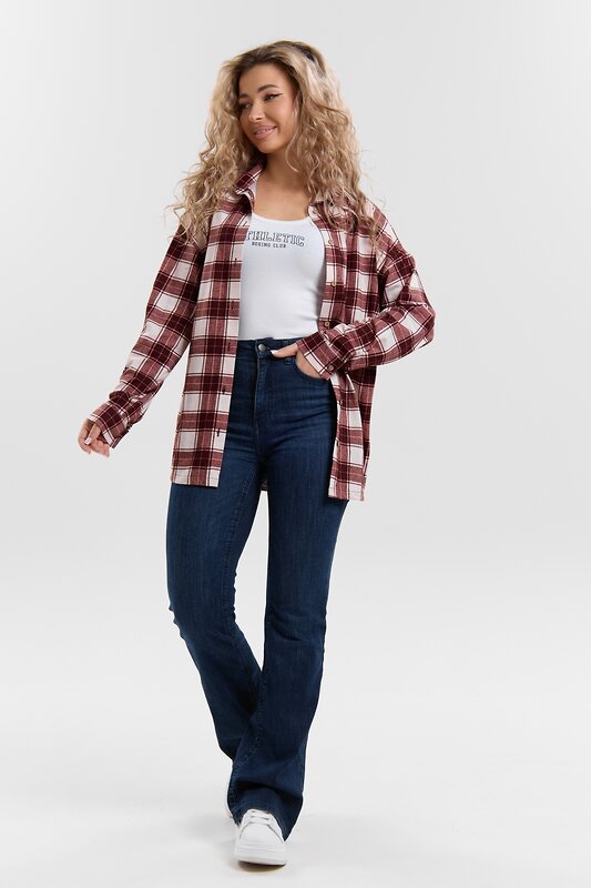 Натали Рубашка 580708 36995 коричневый