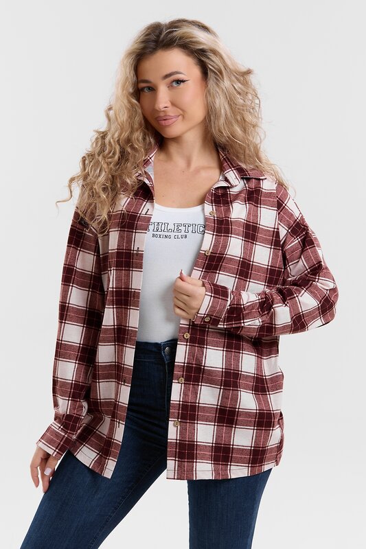 Натали Рубашка 580708 36995 коричневый