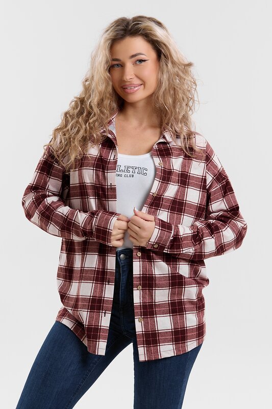 Натали Рубашка 580708 36995 коричневый