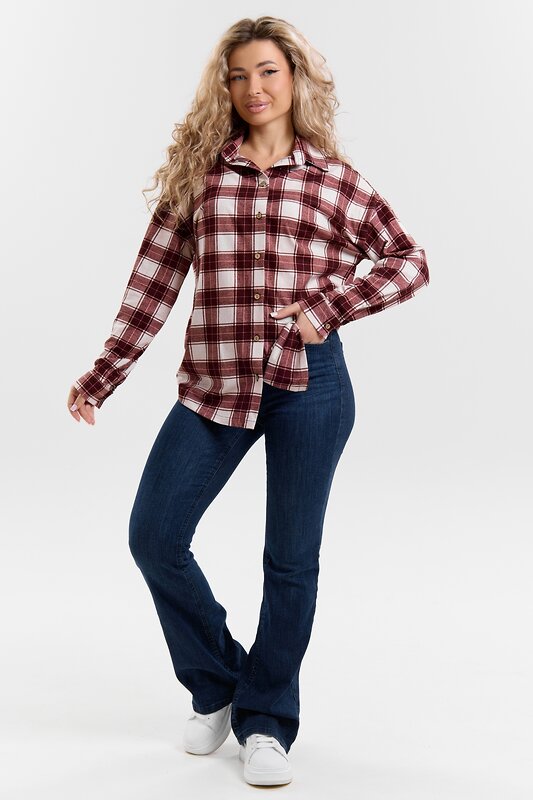 Натали Рубашка 580708 36995 коричневый