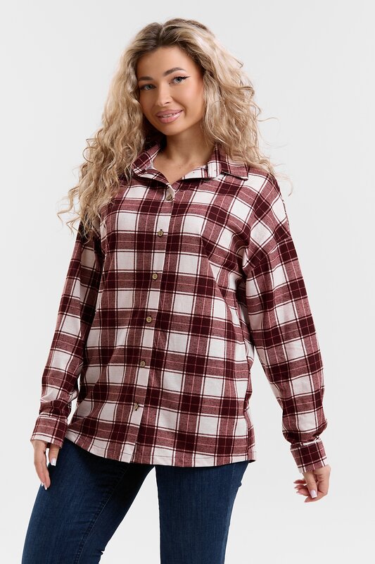 Натали Рубашка 580708 36995 коричневый