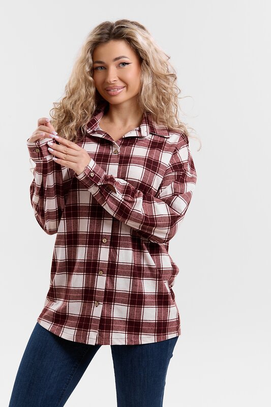 Натали Рубашка 580708 36995 коричневый