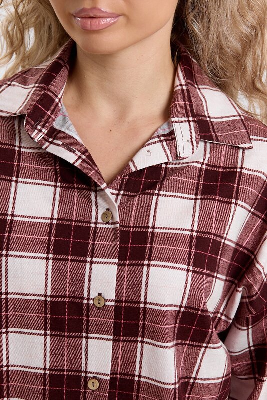 Натали Рубашка 580708 36995 коричневый