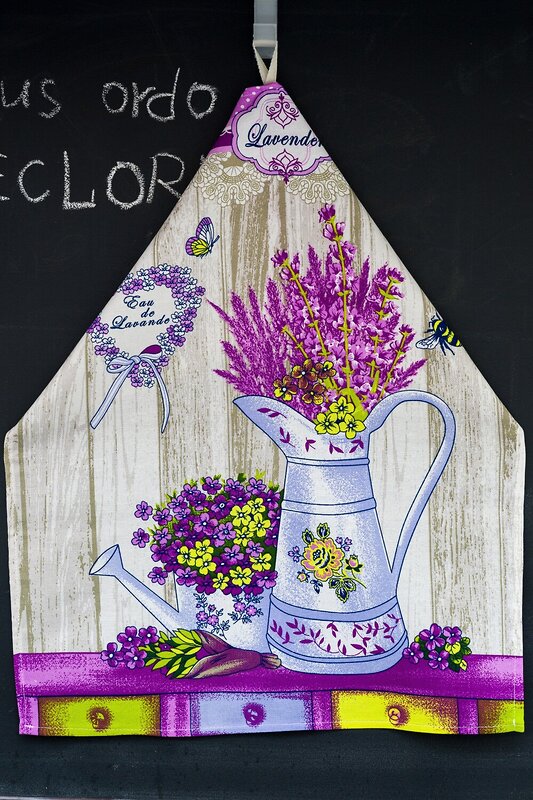 Натали Полотенце 580710 Полотенце кухонное Букет лаванды бежевый