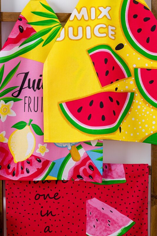 Натали Полотенце 580713 3 желтый,  зеленый