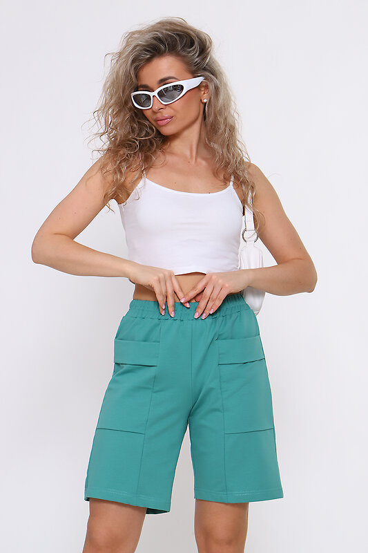 Натали Шорты 580716 78548 малахит