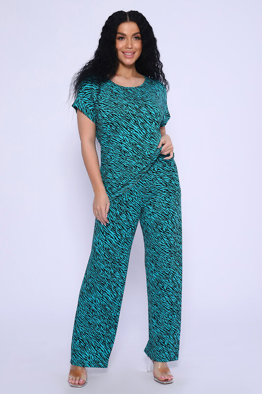 Натали Костюм 580741 24669 бирюзовый