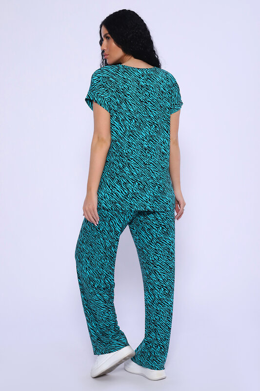 Натали Костюм 580741 24669 бирюзовый