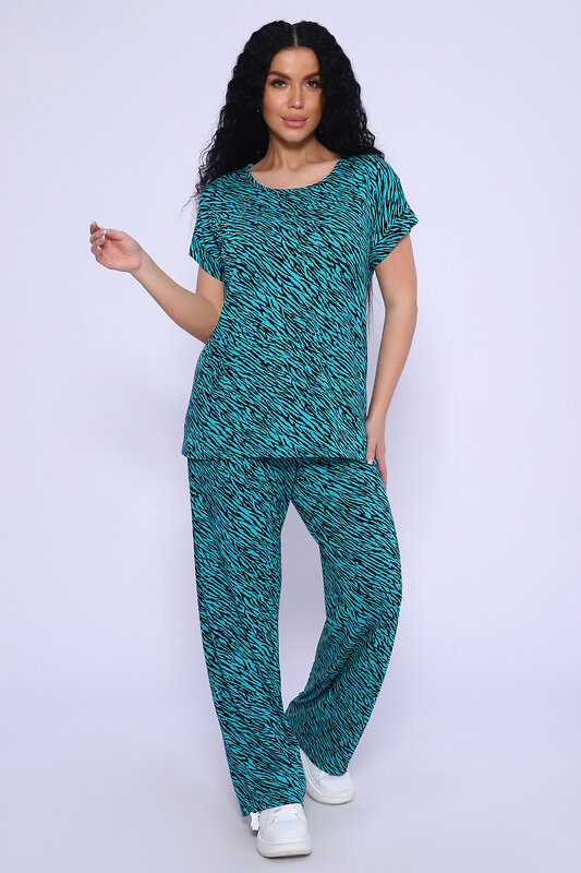 Натали Костюм 580741 24669 бирюзовый