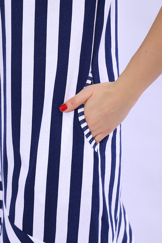 Натали Платье 580742 13165 сине-белый