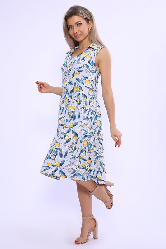 Натали Сарафан 580750 13159 светло-серый