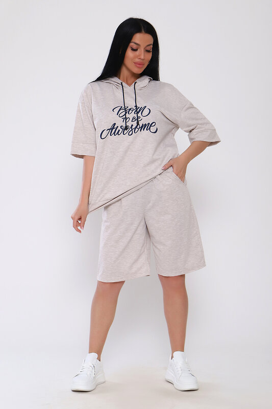 Натали Костюм 580753 78545 бежевый