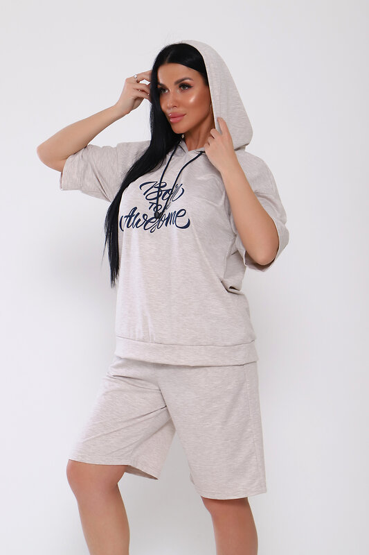 Натали Костюм 580753 78545 бежевый