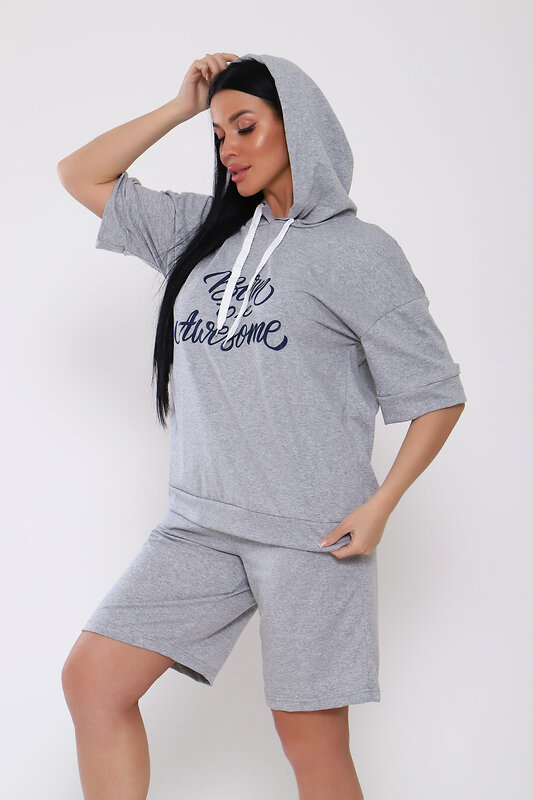 Натали Костюм 580754 78545 серый