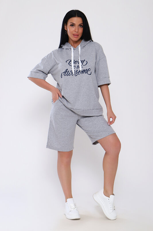 Натали Костюм 580754 78545 серый