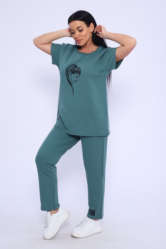 Натали Костюм 580760 52318 зеленый