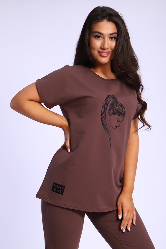 Натали Костюм 580761 52318 коричневый