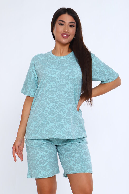 Натали Костюм 580766 52317 бирюзовый