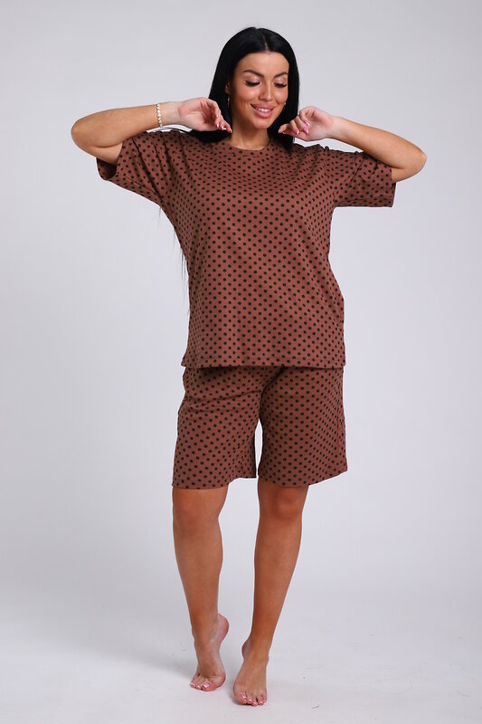 Натали Костюм 580768 52317 коричневый