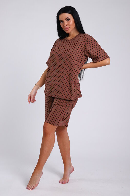 Натали Костюм 580768 52317 коричневый