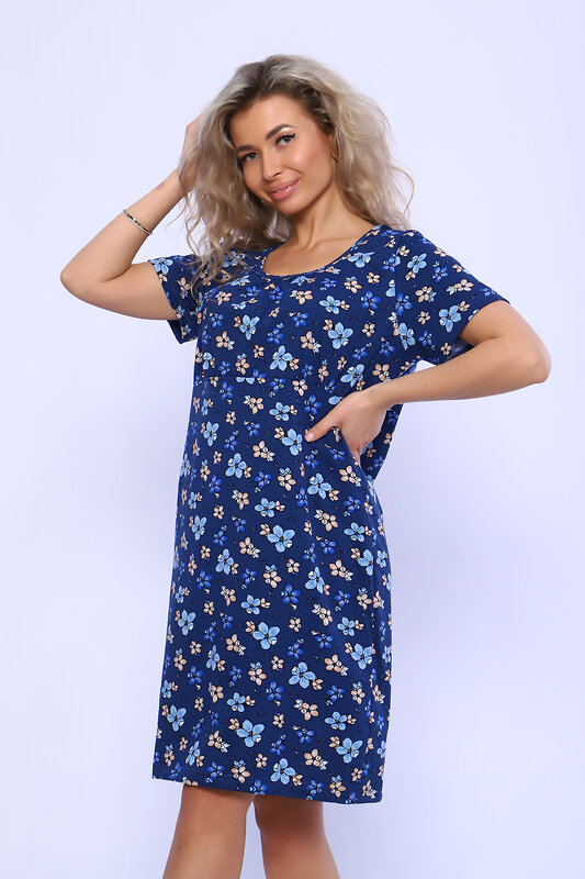 Натали Сорочка 580792 13123 синий