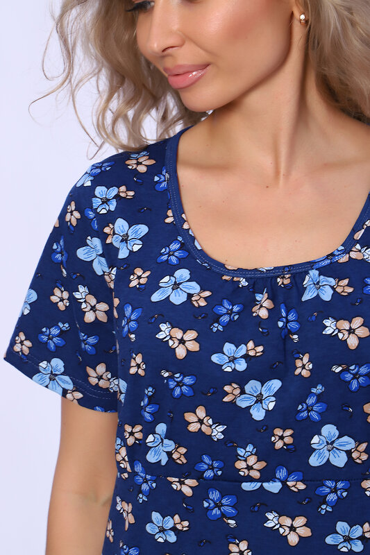 Натали Сорочка 580792 13123 синий