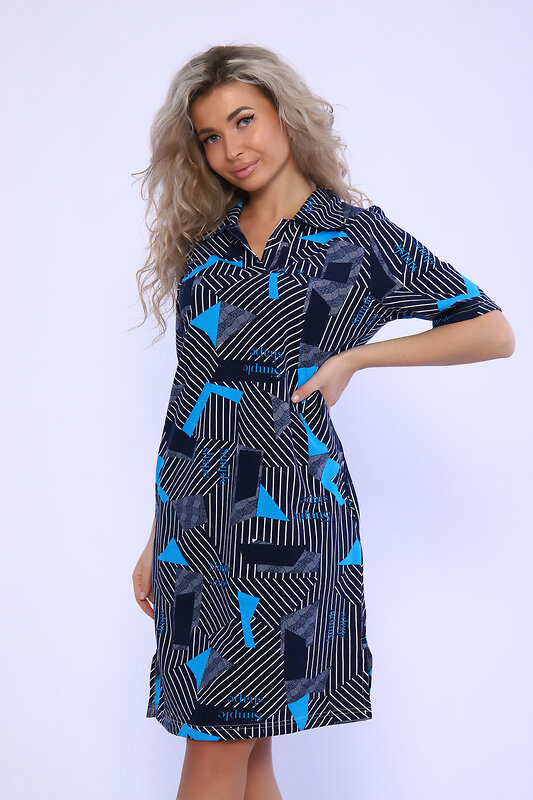 Натали Платье 580793 13121 голубой