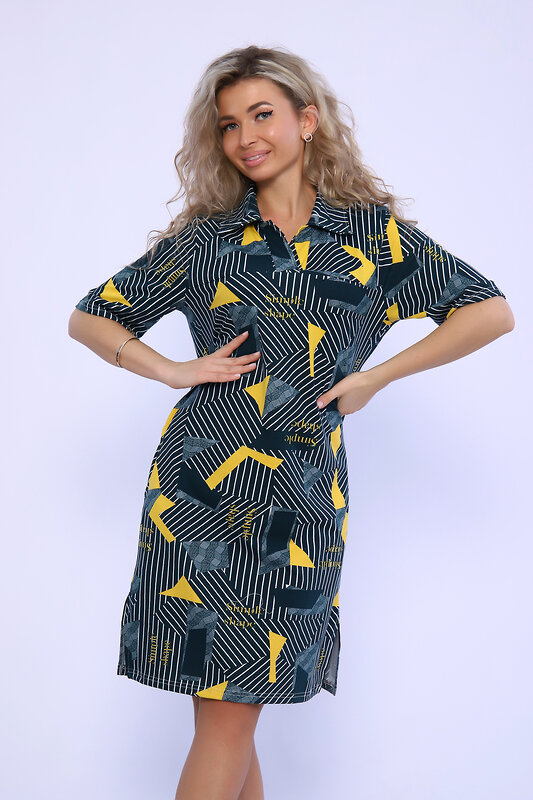 Натали Платье 580794 13121 желтый