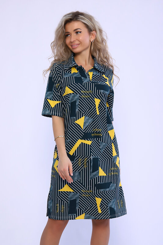 Натали Платье 580794 13121 желтый