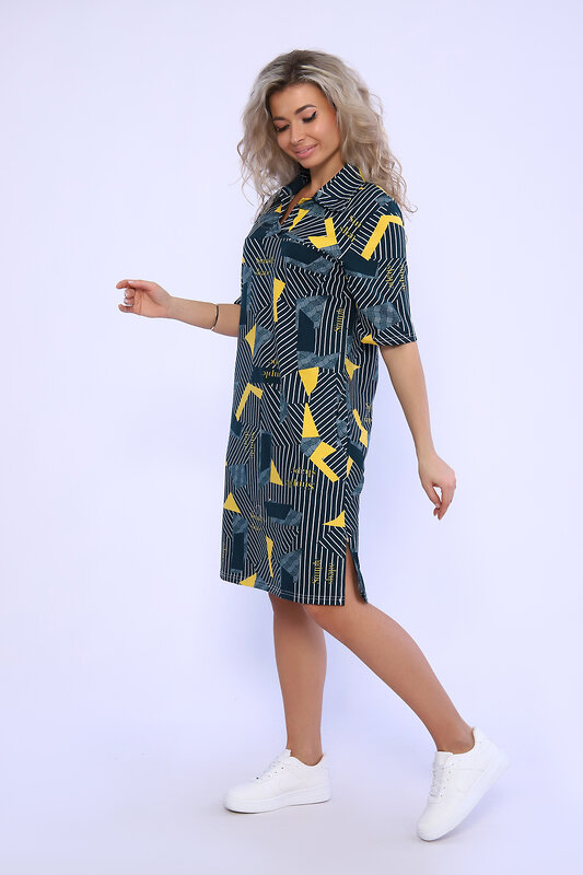 Натали Платье 580794 13121 желтый