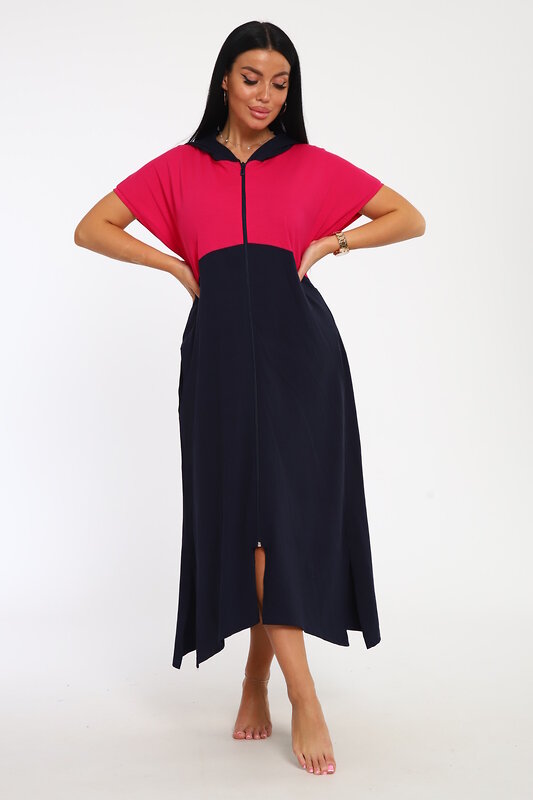 Натали Халат 580796 33519 синий