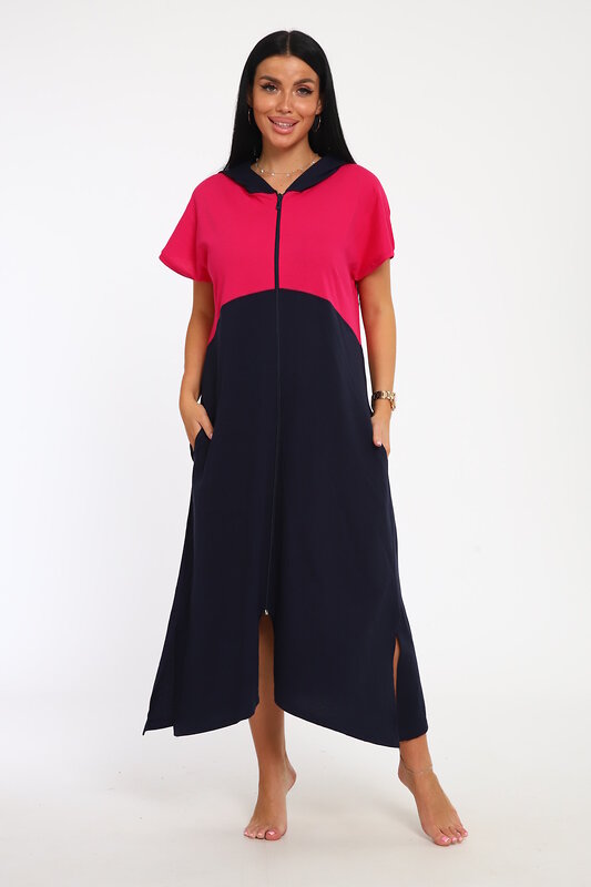 Натали Халат 580796 33519 синий