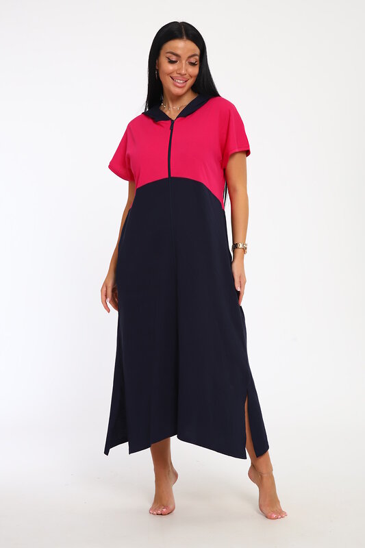 Натали Халат 580796 33519 синий