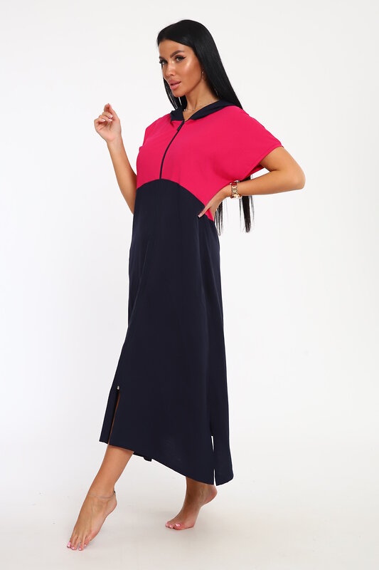 Натали Халат 580796 33519 синий