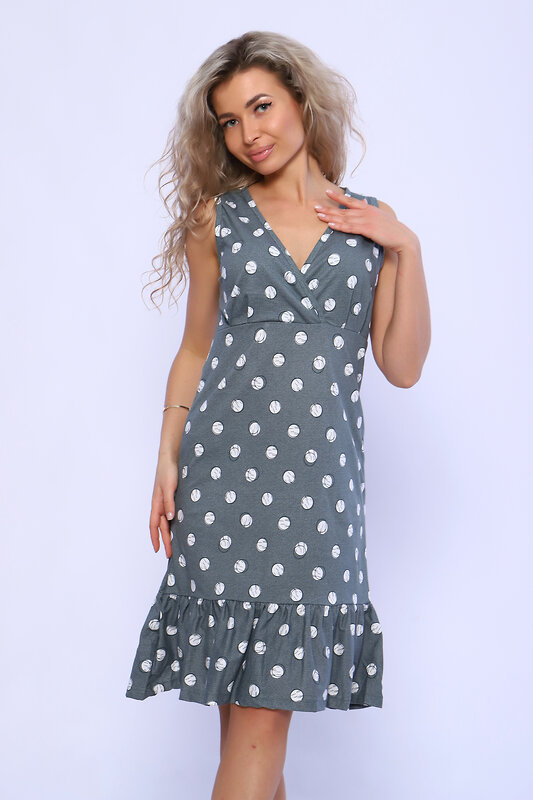 Натали Сарафан 580799 13118 зеленый