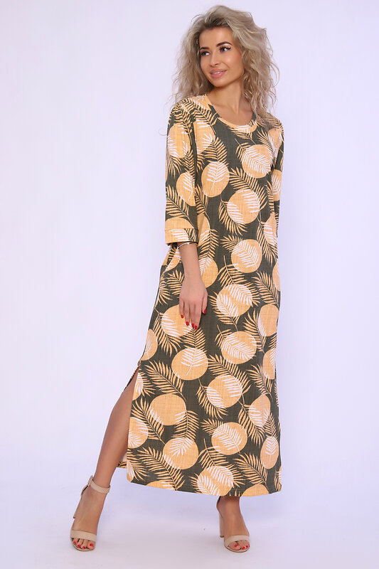 Натали Платье 580807 89391 оранжевый