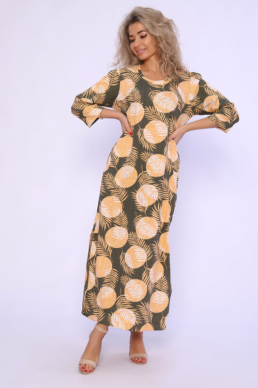 Натали Платье 580807 89391 оранжевый