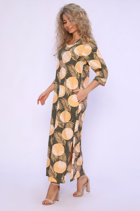 Натали Платье 580807 89391 оранжевый